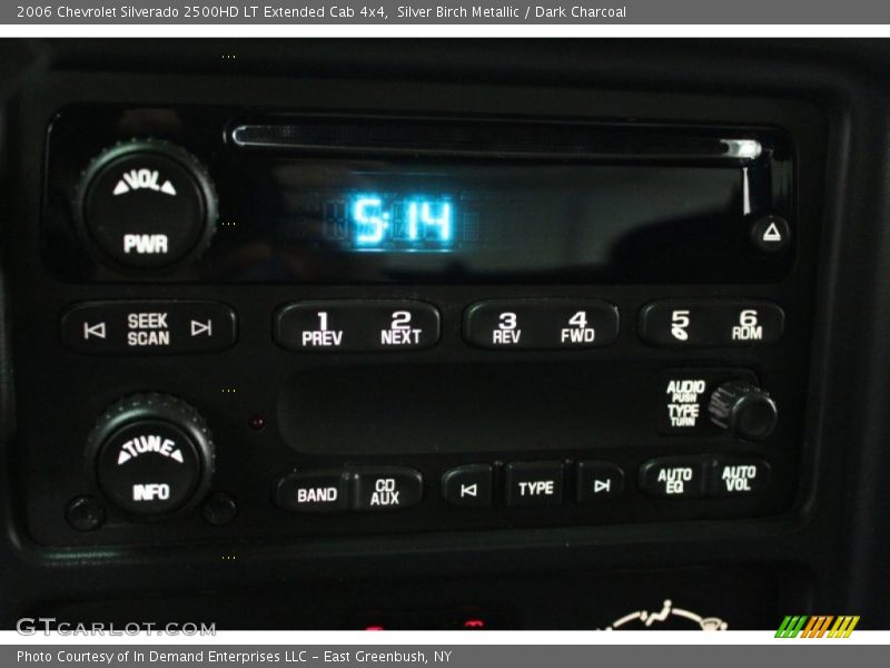 Audio System of 2006 Silverado 2500HD LT Extended Cab 4x4