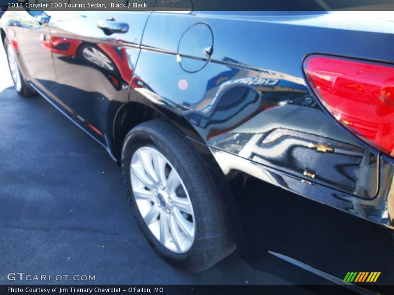 Black / Black 2012 Chrysler 200 Touring Sedan