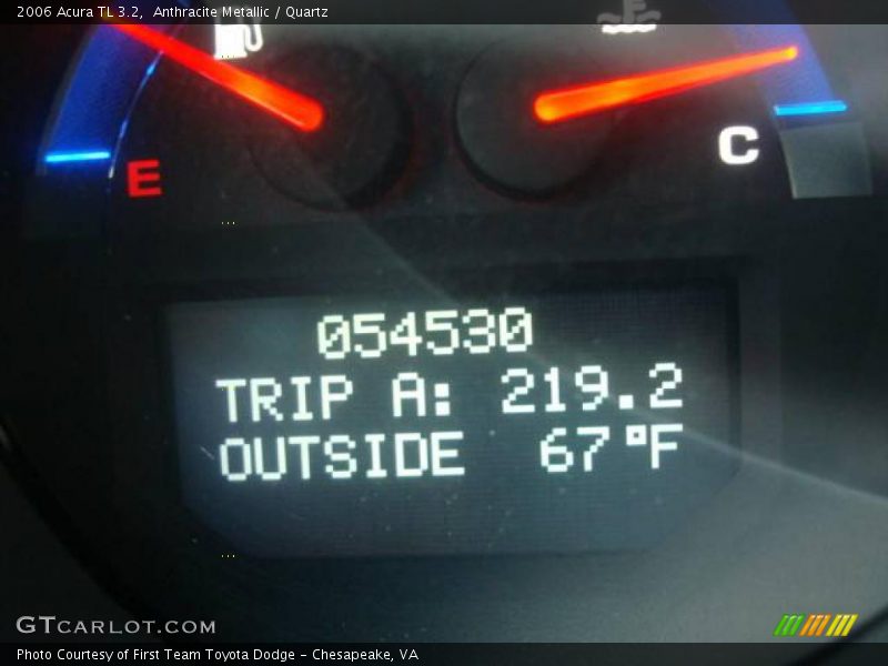 Anthracite Metallic / Quartz 2006 Acura TL 3.2