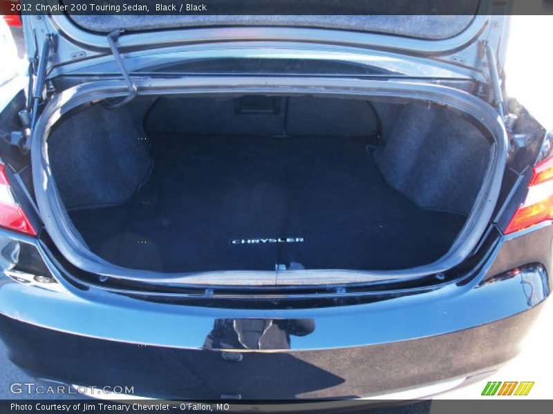 Black / Black 2012 Chrysler 200 Touring Sedan