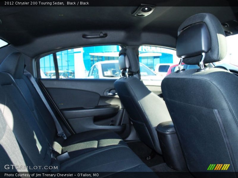 Black / Black 2012 Chrysler 200 Touring Sedan