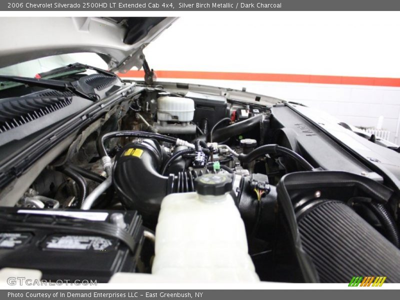Silver Birch Metallic / Dark Charcoal 2006 Chevrolet Silverado 2500HD LT Extended Cab 4x4
