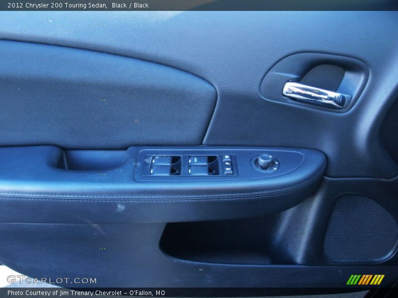Black / Black 2012 Chrysler 200 Touring Sedan