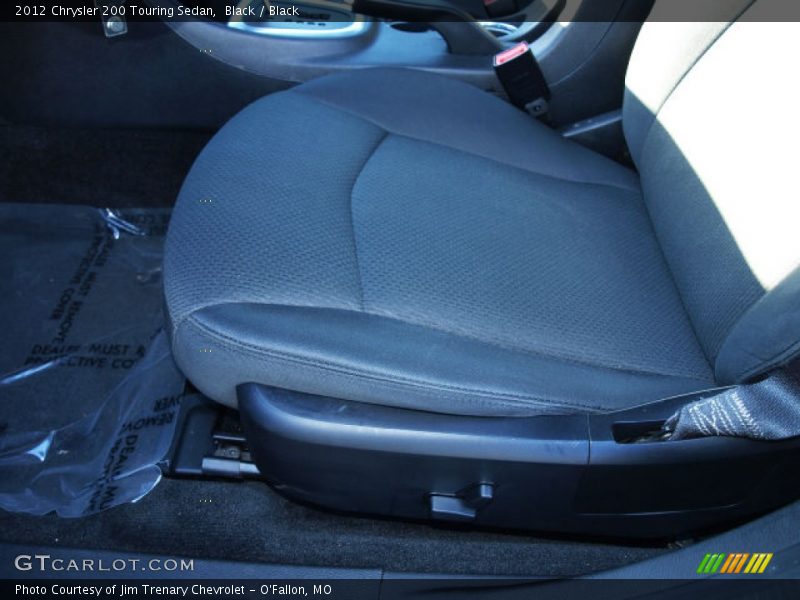 Black / Black 2012 Chrysler 200 Touring Sedan