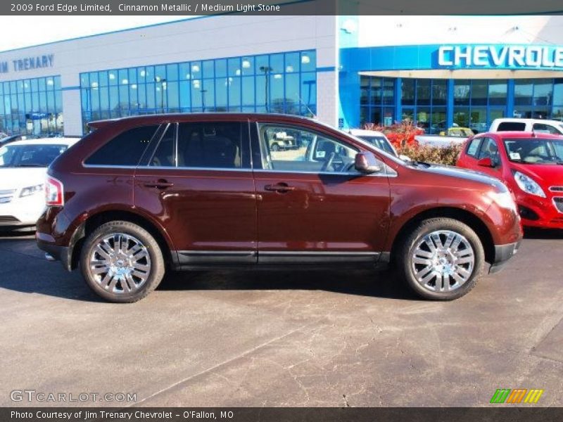 Cinnamon Metallic / Medium Light Stone 2009 Ford Edge Limited