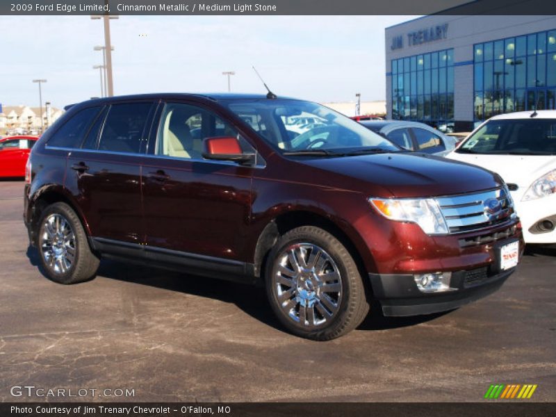 Cinnamon Metallic / Medium Light Stone 2009 Ford Edge Limited