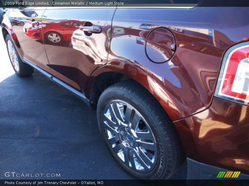 Cinnamon Metallic / Medium Light Stone 2009 Ford Edge Limited
