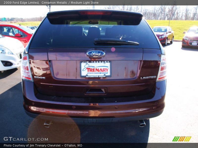 Cinnamon Metallic / Medium Light Stone 2009 Ford Edge Limited