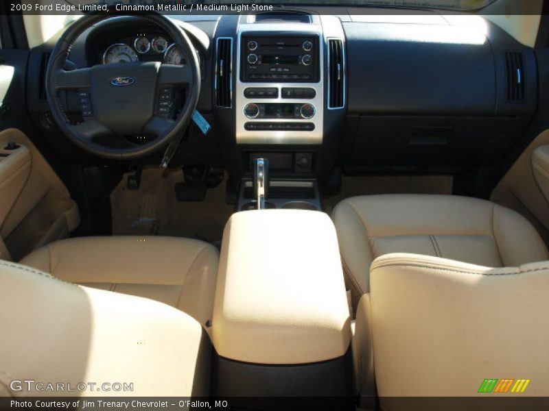 Cinnamon Metallic / Medium Light Stone 2009 Ford Edge Limited