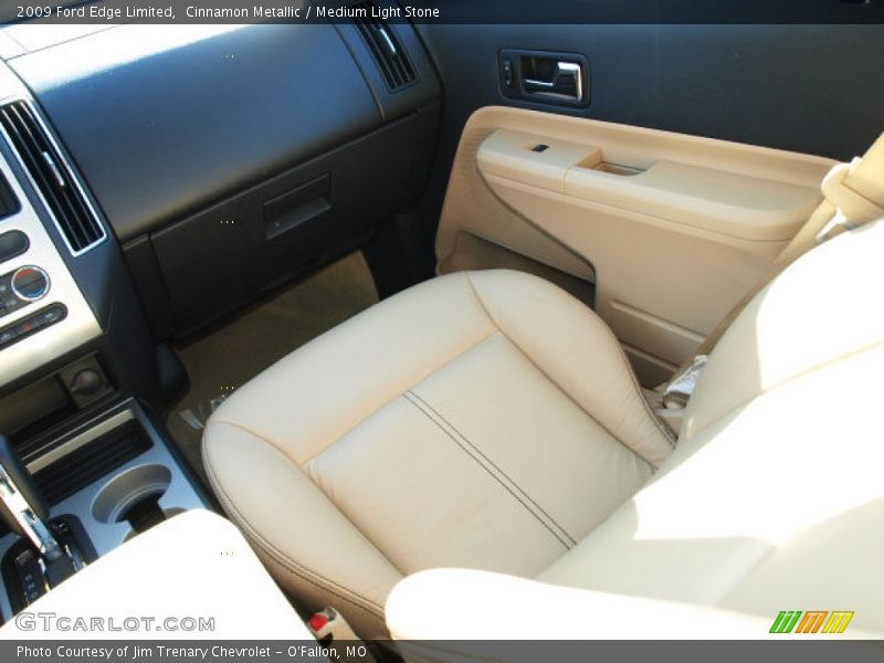 Cinnamon Metallic / Medium Light Stone 2009 Ford Edge Limited