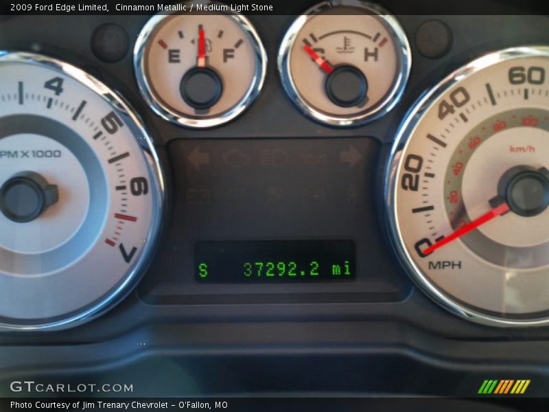 Cinnamon Metallic / Medium Light Stone 2009 Ford Edge Limited