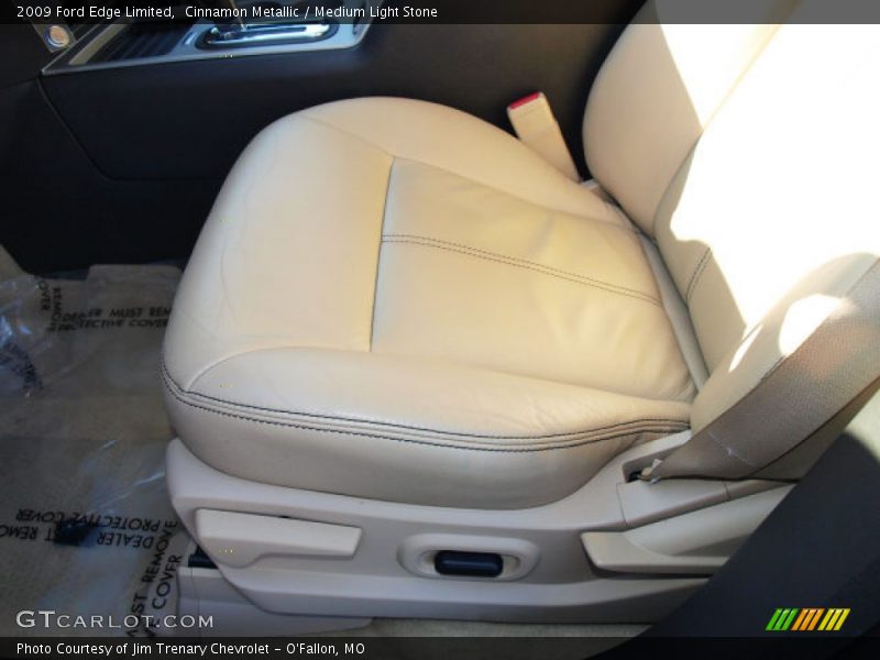 Cinnamon Metallic / Medium Light Stone 2009 Ford Edge Limited