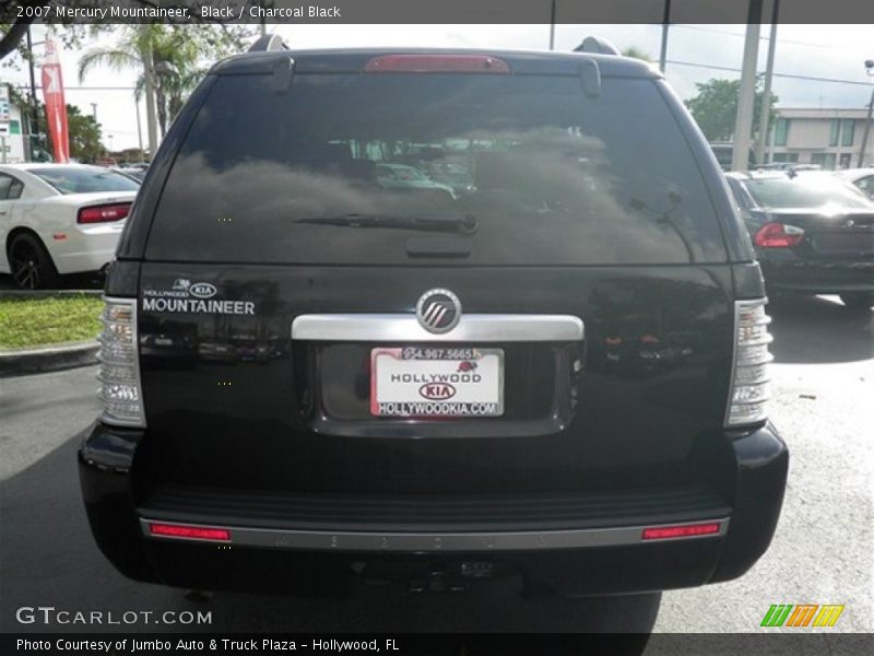 Black / Charcoal Black 2007 Mercury Mountaineer