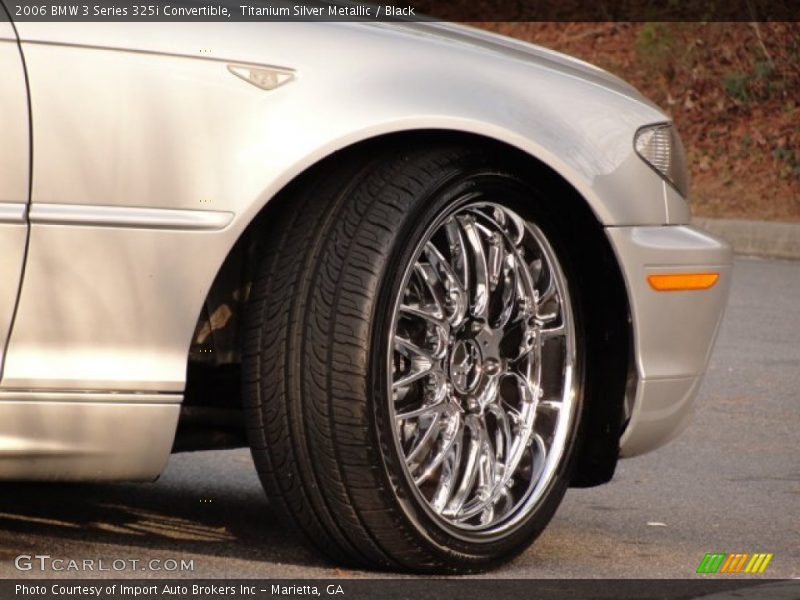 Custom Wheels of 2006 3 Series 325i Convertible