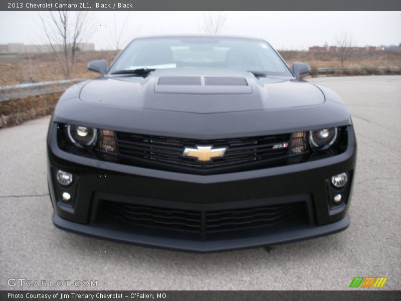 Black / Black 2013 Chevrolet Camaro ZL1