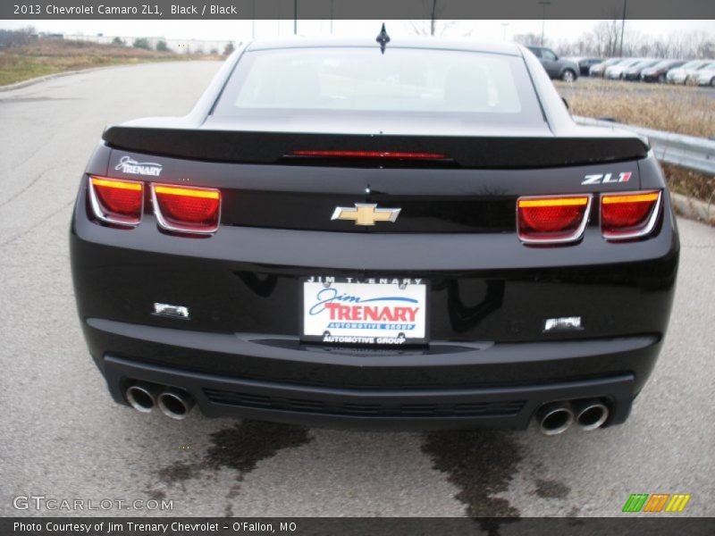 Black / Black 2013 Chevrolet Camaro ZL1