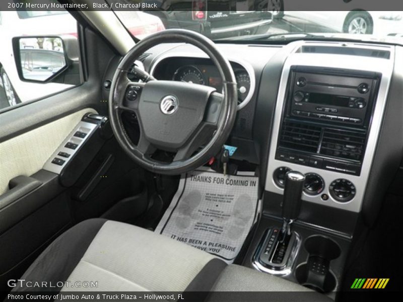 Black / Charcoal Black 2007 Mercury Mountaineer