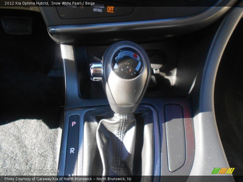 Snow White Pearl / Beige 2012 Kia Optima Hybrid