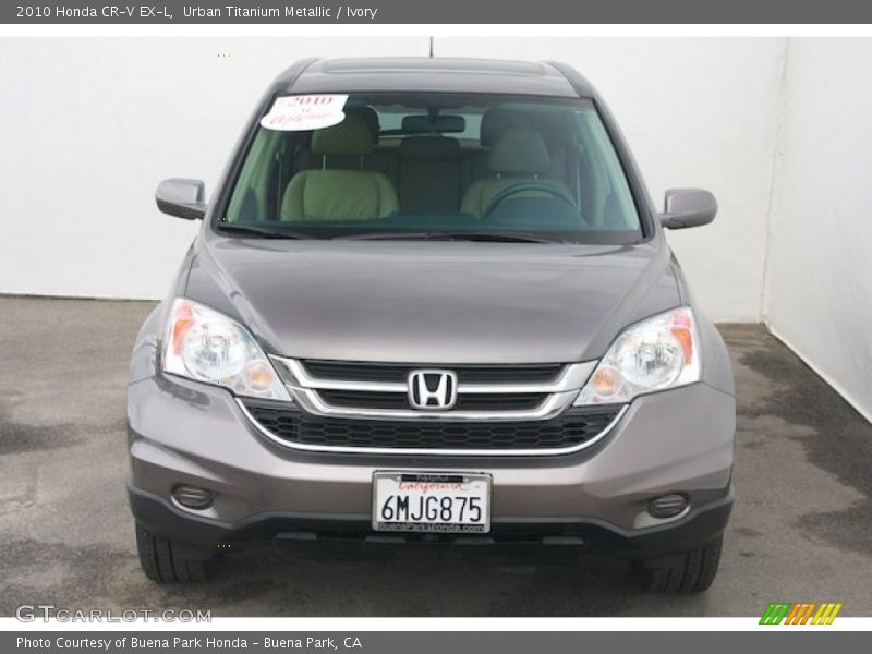 Urban Titanium Metallic / Ivory 2010 Honda CR-V EX-L