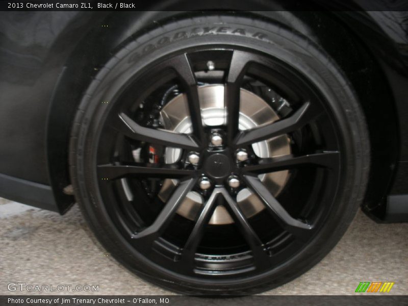 Black / Black 2013 Chevrolet Camaro ZL1