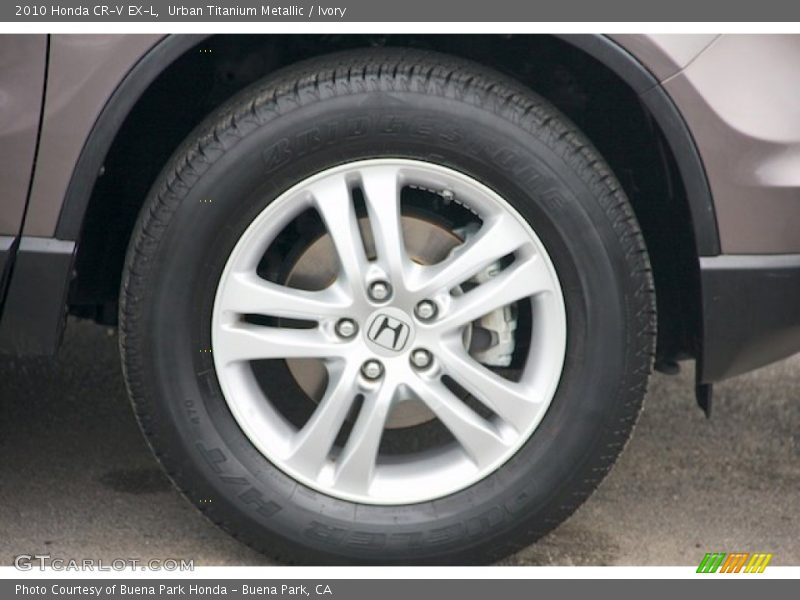 Urban Titanium Metallic / Ivory 2010 Honda CR-V EX-L