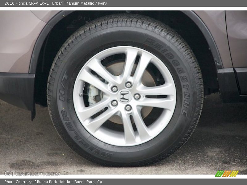 Urban Titanium Metallic / Ivory 2010 Honda CR-V EX-L