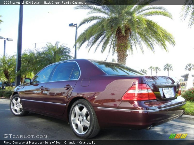  2005 LS 430 Sedan Black Cherry Pearl