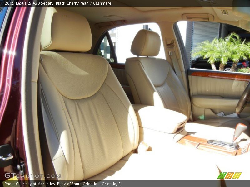 Black Cherry Pearl / Cashmere 2005 Lexus LS 430 Sedan