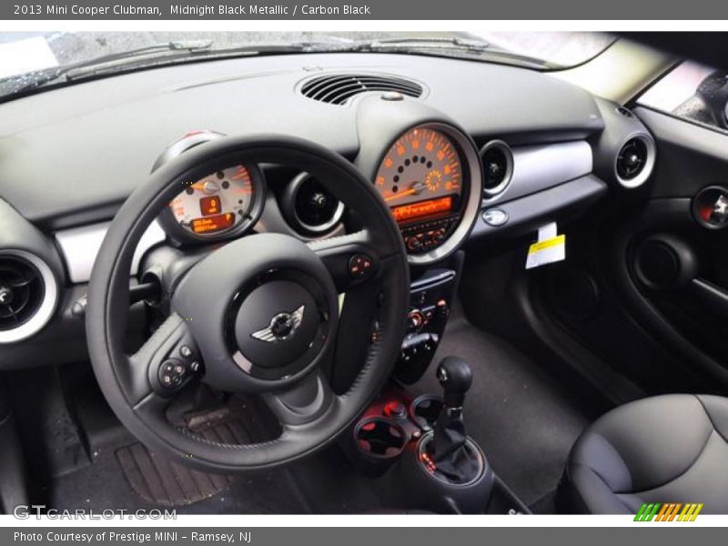 Midnight Black Metallic / Carbon Black 2013 Mini Cooper Clubman
