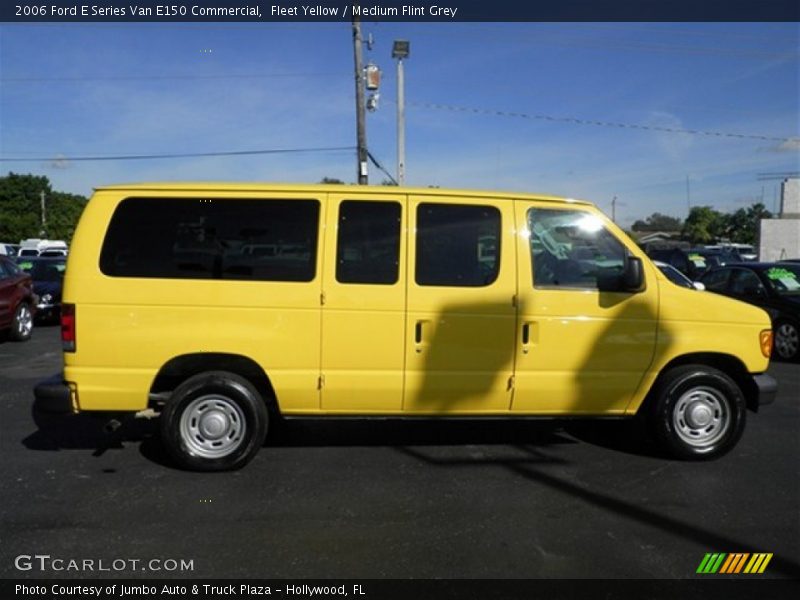 Fleet Yellow / Medium Flint Grey 2006 Ford E Series Van E150 Commercial