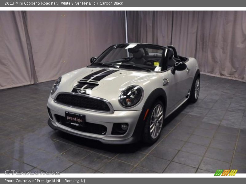 White Silver Metallic / Carbon Black 2013 Mini Cooper S Roadster