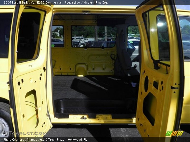 Fleet Yellow / Medium Flint Grey 2006 Ford E Series Van E150 Commercial