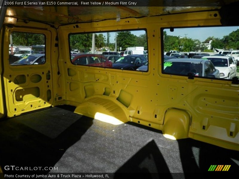 Fleet Yellow / Medium Flint Grey 2006 Ford E Series Van E150 Commercial