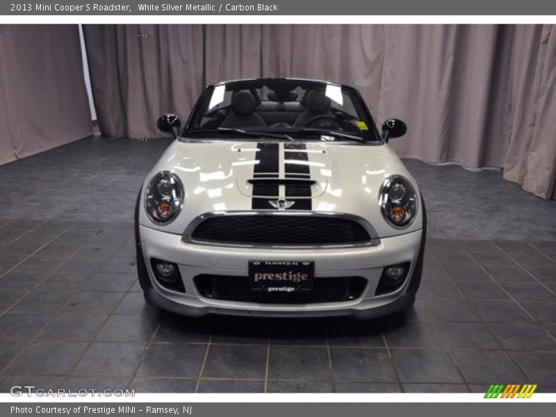 White Silver Metallic / Carbon Black 2013 Mini Cooper S Roadster