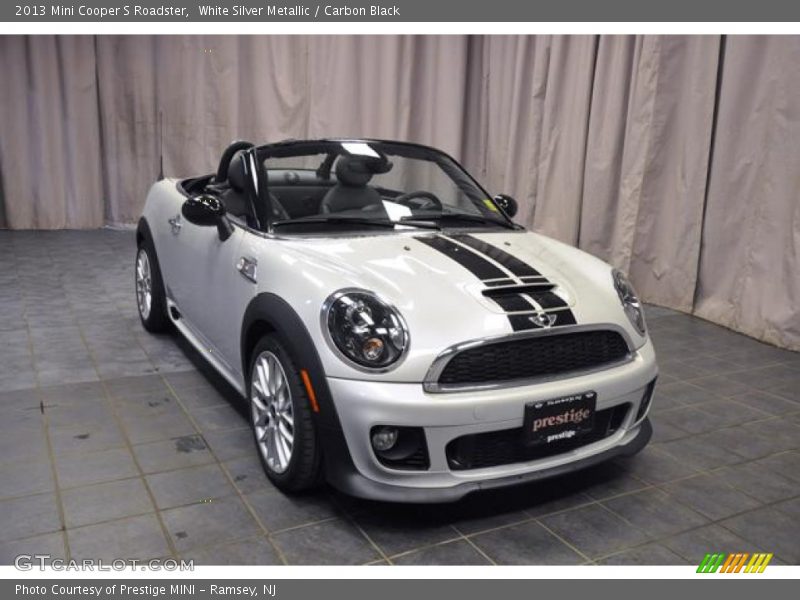 White Silver Metallic / Carbon Black 2013 Mini Cooper S Roadster
