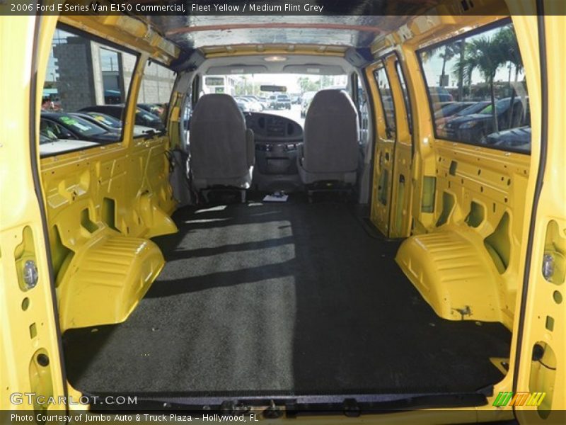 Fleet Yellow / Medium Flint Grey 2006 Ford E Series Van E150 Commercial