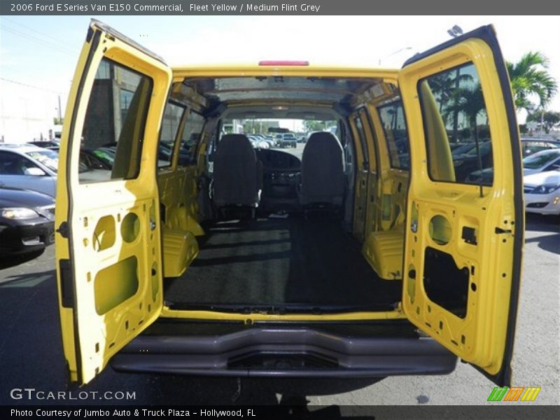 Fleet Yellow / Medium Flint Grey 2006 Ford E Series Van E150 Commercial