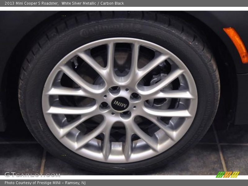 White Silver Metallic / Carbon Black 2013 Mini Cooper S Roadster