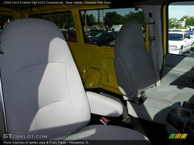 Fleet Yellow / Medium Flint Grey 2006 Ford E Series Van E150 Commercial