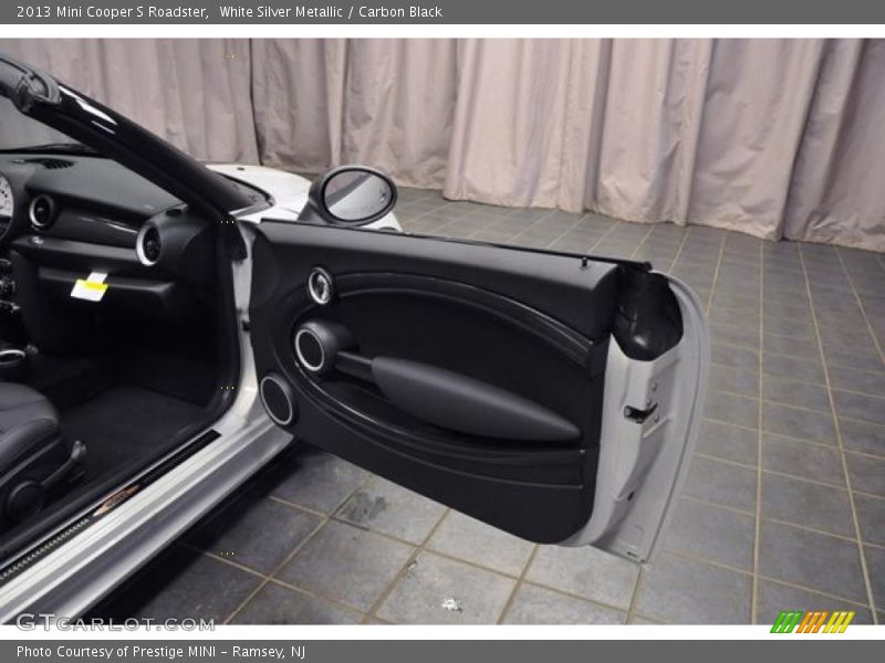 White Silver Metallic / Carbon Black 2013 Mini Cooper S Roadster