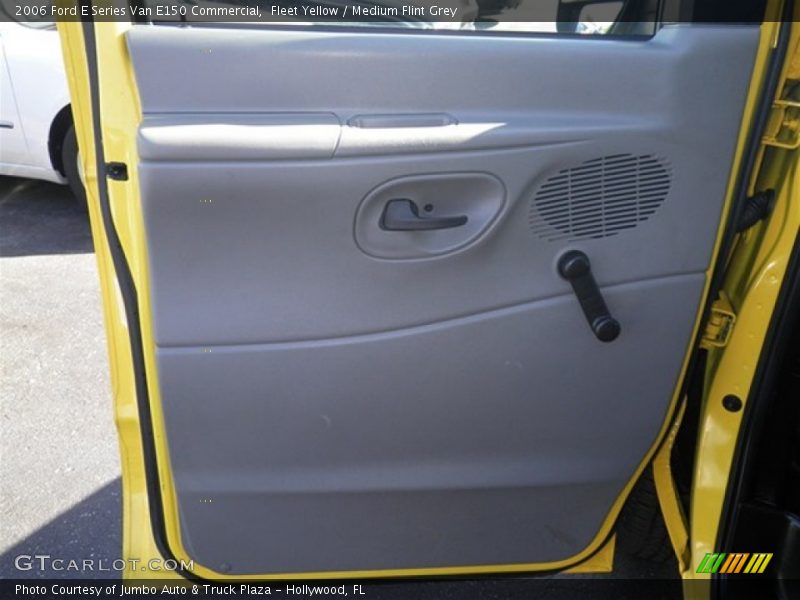 Fleet Yellow / Medium Flint Grey 2006 Ford E Series Van E150 Commercial