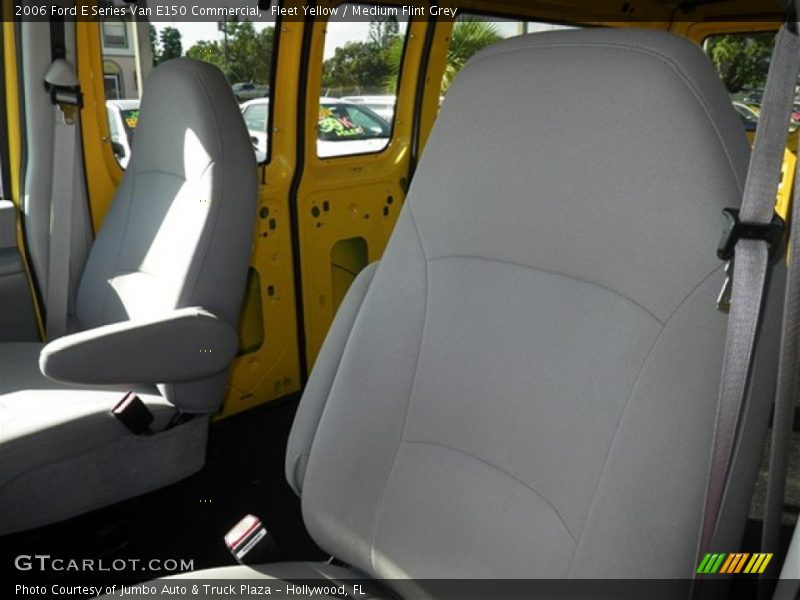 Fleet Yellow / Medium Flint Grey 2006 Ford E Series Van E150 Commercial