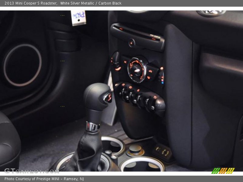 White Silver Metallic / Carbon Black 2013 Mini Cooper S Roadster