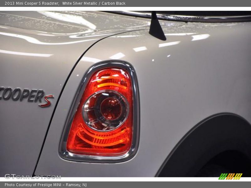 White Silver Metallic / Carbon Black 2013 Mini Cooper S Roadster