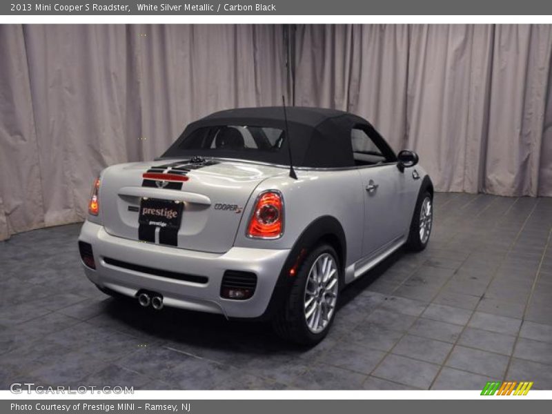 White Silver Metallic / Carbon Black 2013 Mini Cooper S Roadster