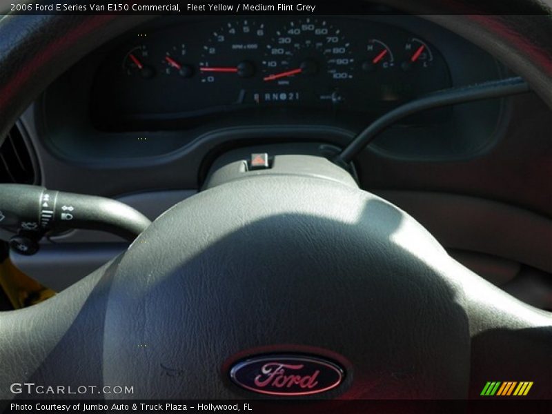 Fleet Yellow / Medium Flint Grey 2006 Ford E Series Van E150 Commercial