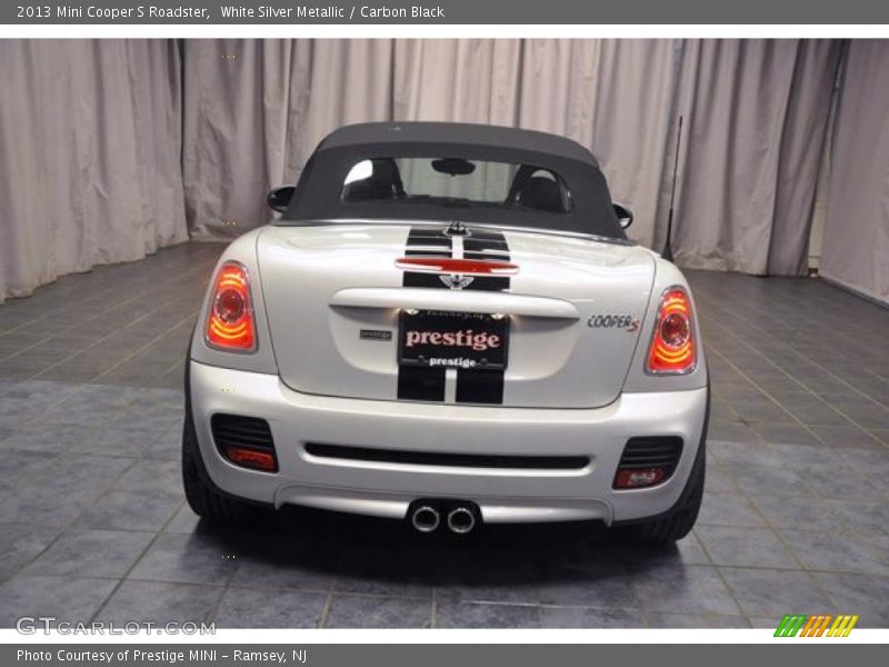 White Silver Metallic / Carbon Black 2013 Mini Cooper S Roadster