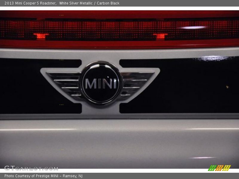 White Silver Metallic / Carbon Black 2013 Mini Cooper S Roadster