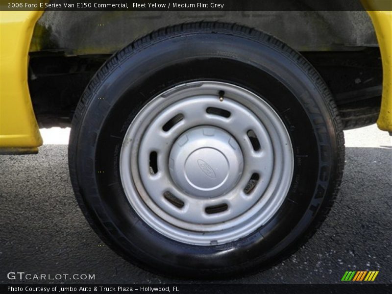 Fleet Yellow / Medium Flint Grey 2006 Ford E Series Van E150 Commercial