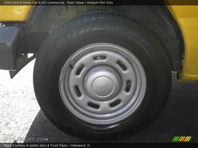 Fleet Yellow / Medium Flint Grey 2006 Ford E Series Van E150 Commercial